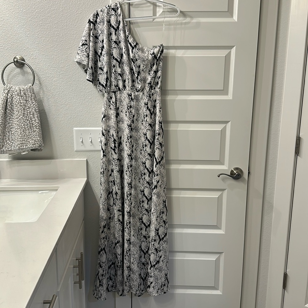 Snake Print Dress
